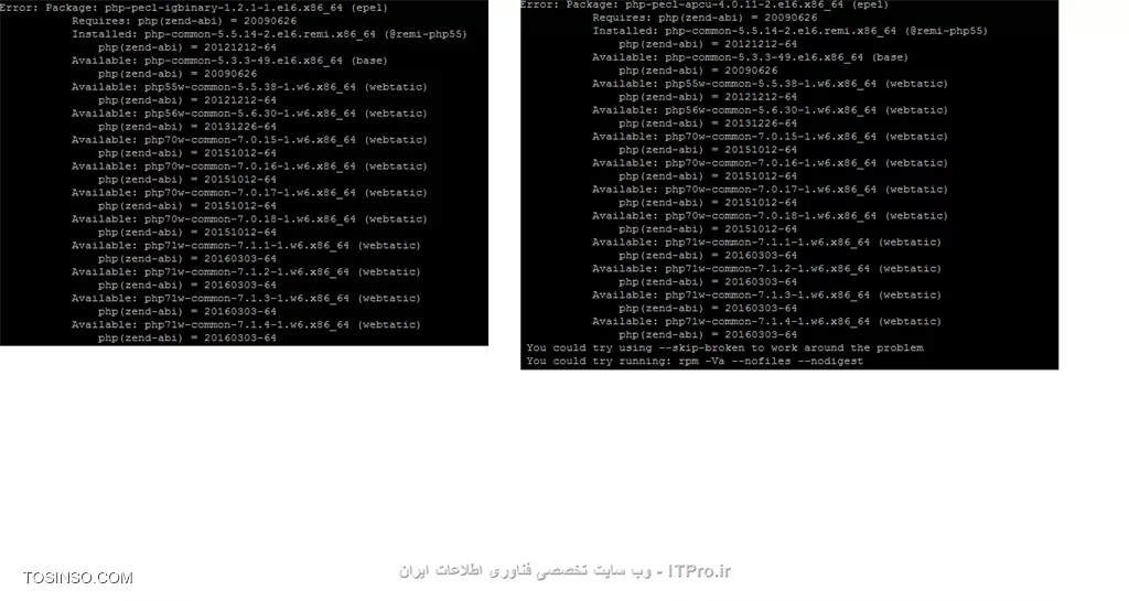 در تکمیل پست قبلی تصاویر رو براتون میفرستم. اسم تصاویر گویای محتوا است.
ممنون

||https://linux.tosinso.com/files/get/b550863c-03b7-444c-90a9-7fab7a034249||
||https://linux.tosinso.com/files/get/49884eae-197b-4fb6-9f01-de7b7d86eba1||
||https://linux.tosinso.com/files/get/82db95fd-0b4a-4b96-bd4f-b7c158bf25e8||

خطاهای php تو یک عکس جا نشد در دو عکس فرستادم.

||https://linux.tosinso.com/files/get/95309968-8a2e-4435-8570-59b3854b402a||

