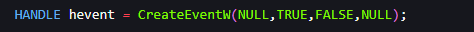 ()Create Event