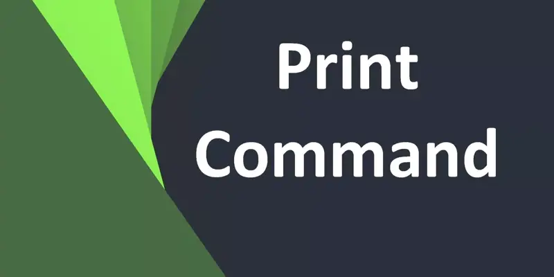آموزش پرینت گرفتن با دستور CMD ویندوز