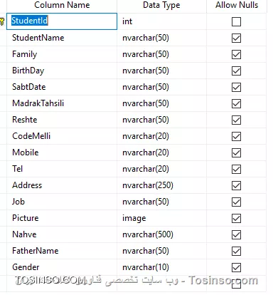 این 3 تا عکس برای جداول کارآموزان و دوره ها و حضور غیابه
||https://programming.tosinso.com/files/get/f45b7776-7af4-4472-9813-f2284de50483||||https://programming.tosinso.com/files/get/4ab7b5ef-c5c0-4d39-9ab7-fa317f709e27||||https://programming.tosinso.com/files/get/f748d269-b6a8-495c-a80c-c32bf7456c0e||