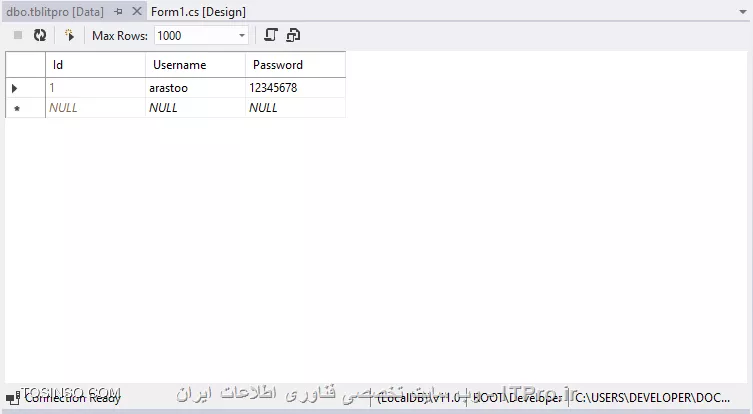 وب سایت توسینسو