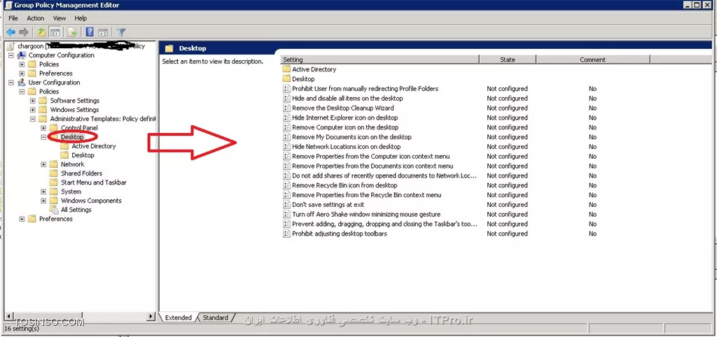 سلام دوست خوب و همکار قدیمی
تو گروپ پالیسی تو user config.. مثله شکل زید عمل کنید

<center>
||http://network.tosinso.com/files/get/4af3d737-6da0-4911-918d-12b62b842754||
<center>