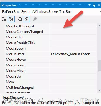 تغییر اتوماتیک زبان TEXT Box ویژوال بیسیک