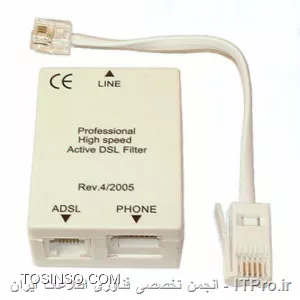 کاربرد Splitter در ADSL چیست