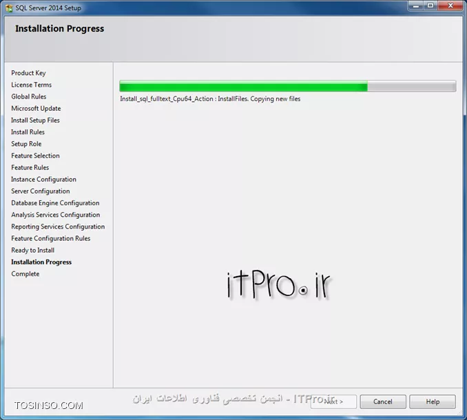 نصب قدم به قدم SQL 2014