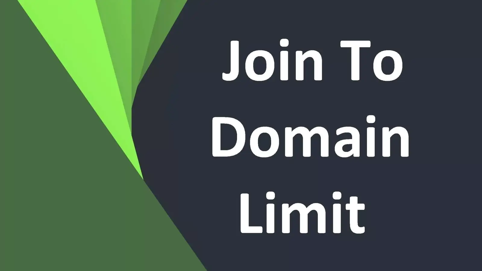 آموزش تغییر محدودیت تعداد عضو (Join) کردن کامپیوتر در دومین