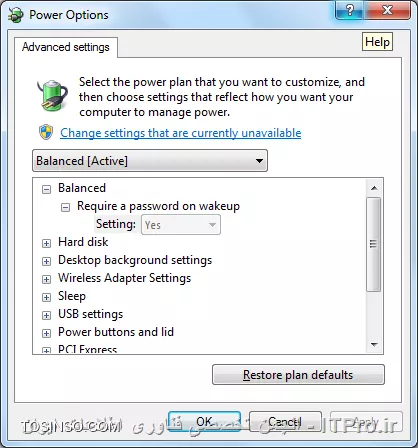 نه دوست عزیز خیلی بعیده سخت افزاری باشه.
برو کنترل پنل> power option> تب change when the computer sleep رو بیار
حالا روی لینک change advanced power option کلیک کن پنجره زیر باز میشه:
||http://network.tosinso.com/files/get/4cc79751-b2d8-4cb9-8410-e0cefd521c53||

برو توی شاخه sleep و بعد زیرشاخه allow wake timers رو غیرفعال کن ببین درست میشه یانه؟

البته درحالت پیش فرض این گزینه فعاله چون خاصیت به دردبخوری داره اما چون شما نمی دونی چرا داره wakeup اتفاق میفته این رو غیرفعال کن یه ری استارت کن ببین درست میشه یانه اگه درست بشه یعنی شما یه برنامه یا نرم افزاری روی سیستمتون هست که داره سیستم رو بیدار می کنه