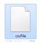 فایل csv
