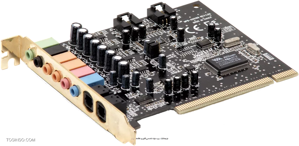 کارت صدا (Sound Card) چیست ؟ : معرفی کارت های کامپیوتر قسمت 1