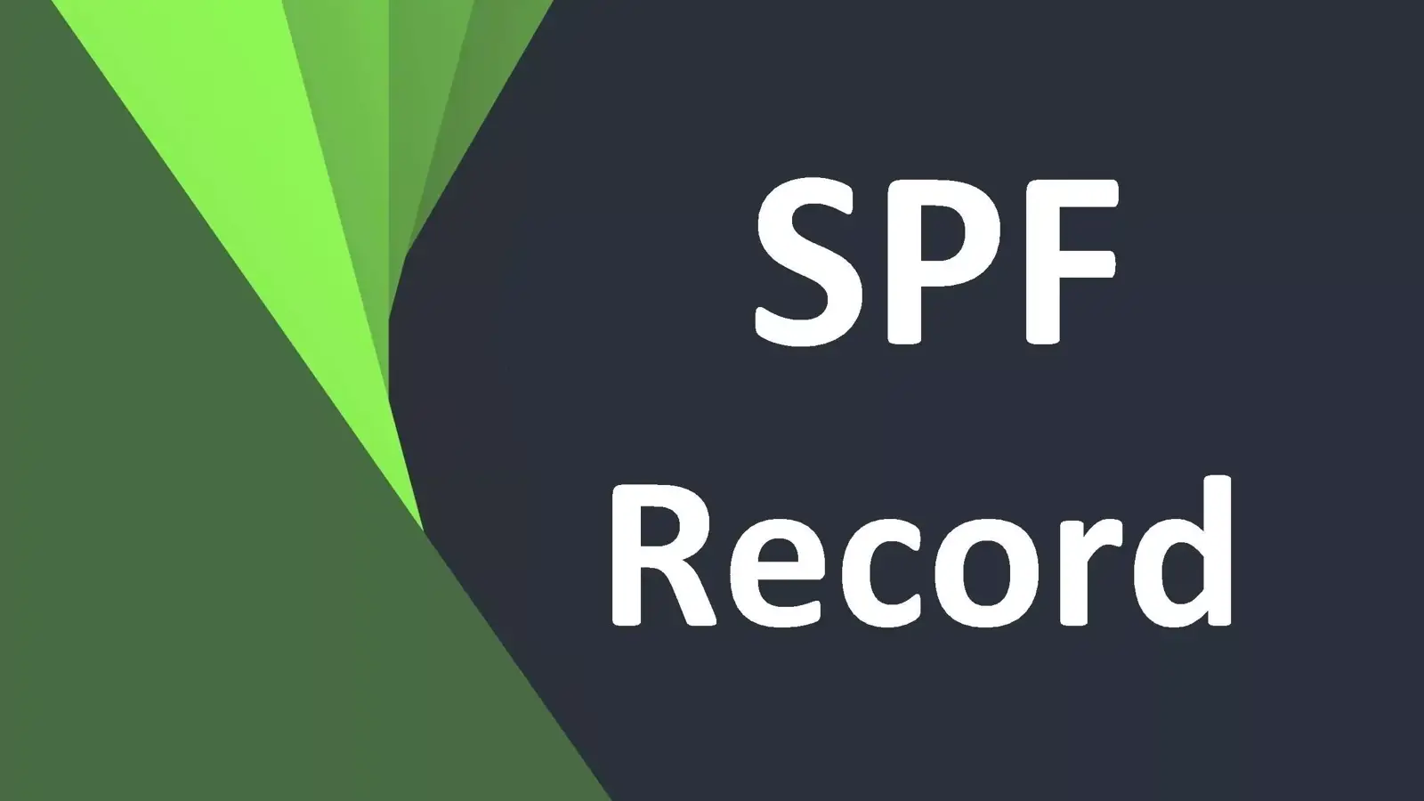 SPF رکورد چیست و چگونه یک SPF Record ایجاد کنیم؟