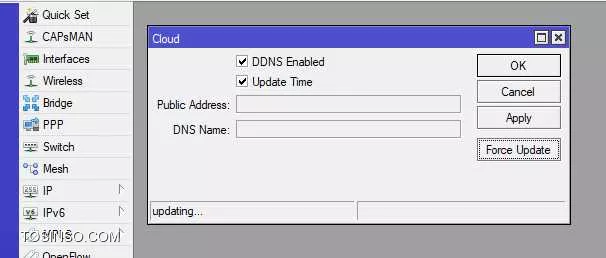 سلام
متاسفانه اینترنت ADSL برای ارتباط بین دفاترمون آپلود کمی داره و خیلی خیلی داره اذیتمون میکنه به همین خاطر میخوام با DDNS از اینترنت ایرانسل استفاده کنم
ساعت هاست این در همین حالت مونده
روتر یکی دوبار ریبوت هم کرم
البته هنوز به مودم ایرانسل وصل نیت و دارم رو ADSL تست میکنم
||https://tosinso.com/files/get/4de1bea3-687e-49bd-91e3-18239f49507b||