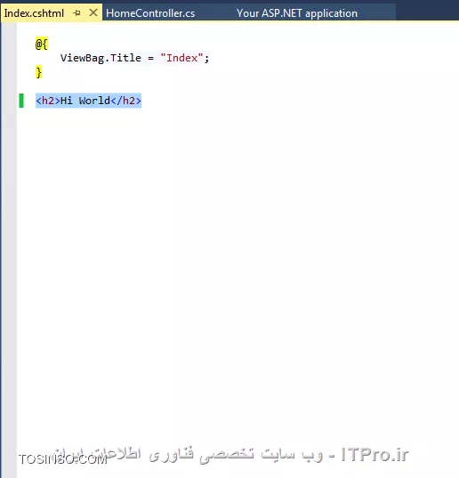 وب سایت توسینسو