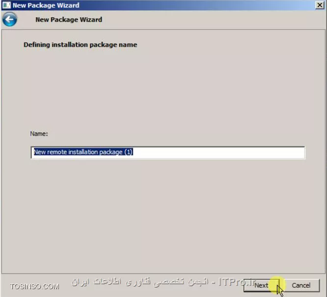 با سلام خدمت اساتید محترم و دوستان عزیز در ادامه آموزش کنسول مدیریتی کسپرسکی،امروز با هم 2 روش ایجاد پکیج آنتی ویروس رو مرور میکنیم.که روش اول بعد از ساخت پکیج به صورت لوکال باید اجرا بشه و در روش دوم شما میتونید به صورت ریموت آنتی ویروستون رو نصب کنید

*روش اول - 1Click*

تو این روش همونطور که از اسمش پیداست شما باید خیلی راحت و به قول معروف با یک کلیک آنتی ویروستون رو نصب کنید.بریم ببینیم که این پکیج به چه صورت ساخته میشه:

بعد از اجرای کنسول،Remote Installation رو انتخاب کنید و Installation Package رو انتخاب کنید
||http://tosinso.com/files/get/c69e29b2-7176-4e17-ad98-543f43541787||
در پایین صفحه شما پکیج های موجودتون رو میبینید که میتونید آنتی ویروس KES 10 یا Network Agent رو انتخاب کنید که باید روی هر کدوم که می خواید رایت کلیک کنید و گزینه ی Create Stand-alone installation package رو انتخاب کنید
||http://tosinso.com/files/get/357571a6-9de7-4ad6-aced-7845d176fd5b||
در این قسمت شما این امکان رو دارید که مشخص کنید هنگام ساخت پکیج،Net Agent هم با اون ساخته بشه یا خیر.اگر این گزینه رو انتخاب کنید-که پیشنهاد میکنم همین کار رو هم انجام بدید-موقع 

نصب،هم آنتی ویروس و هم Net Agent با هم نصب میشن و لرتباطتون با سرور برقرار میشه
||http://tosinso.com/files/get/fcd1d1c1-71cb-441a-86f6-fc9d692a345b||
بعد از اینکه Next رو زدید اگر تو مرحله ی فبل انتخاب کرده بودید که Net Agent هم نصب بشه،ازتون میخواد تعیین کنید کامپیوتری که آنتی ویروس رو روش نصب میکنید به کدوم گروه انتقال داده بشه

که گروه Managed Computer به صورت پیش فرض روی کنسول وجود داره و میتونید همون رو انتخاب کنید
||http://tosinso.com/files/get/5ddd5af1-8e89-4a93-91cb-14045cd972a9||

حالا Managed Computers رو انتخاب کنید
||http://tosinso.com/files/get/a134cf62-269a-40a0-9cc3-71b0cb12c13c||
بعد از اینکه Ok کردید صبر میکنیم تا پکیجمون ساخته بشه
||http://tosinso.com/files/get/dc6fb27e-975e-4e99-ac63-d1f5c405e82c||
حالا همونطور که میبینید پکیج ساخته شده و شما Next رو بزنید
||http://tosinso.com/files/get/92501675-c701-4543-b210-4f292d9aaf39||
کار تو اینجا تموم شده و میتونید Finish رو بزنید
||http://tosinso.com/files/get/bb2c6285-b243-4618-8e43-bd49de03da92||
حالا برای دیدن 1Click ساخته شدتون به فولدر share سرورتون برید
||http://tosinso.com/files/get/ba631b84-1845-457c-a961-60ba2043711b||
تو اینجا یک فولدر میبینید به اسم PkgInst که میتونید واسه ی راحتی به 1Click تغییر نامش بدید
||http://tosinso.com/files/get/c1e86c9c-ca71-4812-96c5-c0c2079423f7||
وقتی وارد این فولدر میشید  یک فایل به اسم Setup میبینید که باید اون رو روی کامپیوتر کلاینت یا روی فلش کپی کنید و روی سیستم مورد نظرتون اجرا کنید
||http://tosinso.com/files/get/125d61d2-bcd5-454f-b19f-0b5c8ac74508||
Start Installation رو انتخاب کنید
||http://tosinso.com/files/get/4103ca99-7447-4a22-98b0-f77f22f7f06e||
تو این مرحله بعد از اجرا کردن 4 مرحله انجام میشه و ارتباط کلاینت با کنسول مدیریتی برقرار میشه و آنتی ویروس نصب میشه و شما کاری نباید انجام بدین که میشه گفت همون 1Click شده
||http://tosinso.com/files/get/f30bfc6b-5731-4ba3-a07b-9c0bde881560||
امیدوارم به مشکل نخورده باشید و آنتی ویروستون نصب شده باشه
||http://tosinso.com/files/get/e7e2b959-9b78-48fc-8240-0278f98b823d||

*روش دوم - Create New Installation Package*

در این روش چون اسم خاصی نداره ما هم همون نصب پکیج جدید رو به عنوان اسم انتخاب میکنیم.فقط چند تا نکته هست که قبل از شروع خدمتتون عرض میکنم:

* ساخت پکیج Antivirus و Network Agent مشابه هم هست.
* این آموزش در مورد ساخت پکیج های ورژن آنتی ویروس 6 و 8 هم به همین روش انجام میشه
* ممکن هست عزیزانی که از کنسولهای ورژن 8 یا 9 استفاده میکنند مسیر Installation Package هارو از Repositories پیدا کنند
<left>
Repositories>Installation Package                                 For version 9.2.62 and 8.0.2177
<left>
خوب حالا با هم این روش رو شروع میکنیم
بعد از اینکه کنسول رو اجرا کردید Remote Installation رو انتخاب کنید و Installation Packages رو بزنید
||http://tosinso.com/files/get/3540615c-b106-4e4e-844f-25e622cc49d5||
در بالای صفحه Create Installation Package رو انتخاب کنید
||http://tosinso.com/files/get/8d0b19d9-90ea-4305-8218-b6fe442d2868||
حالا گزینه ی اول رو انتخاب کنید
||http://tosinso.com/files/get/fa05cd3d-ad80-4365-81ef-fac68b174145||
تو این قسمت باید اسم پکیج رو مشخص کنید که اگر این کار رو هم نکنید بعد از اینکه پکیج ساخته شد هم میتونید اسم اون رو تغییر بدید
||http://tosinso.com/files/get/4e142e8c-9055-46ad-bc21-73425eabd1a6||
تو این مرحله باید فایل مربوط به ساخت پکیج رو معرفی کنید که Select رو بزنید
||http://tosinso.com/files/get/2d8b0b66-2c82-4bb5-bcbd-5a248f6c3ac0||
حالا باید به آدرسی که پکیج کنسول تو اون Extract شده برید و پکیج مورد نظرتون رو انتخاب کنید.
||http://tosinso.com/files/get/3b44eb1f-fb90-44cd-90bb-dd219ee5d6f0||
تو این قسمت نیاز به معرفی پکیج دارید.در صورتیکه نیاز به ساخت پکیج آنتی ویروس دارین، به پوشه ی KES 10 برید و فایل با پسوند .kpd یا .kud رو انتخاب کنید و Open رو بزنید
||http://tosinso.com/files/get/a281812e-7f40-414d-8193-f9e7160092fa||
اگر هم نیاز به ساخت پکیج Net Agent دارید به فولدر Net Agent 10 برید و فایل با پسوند .kud رو انتخاب کنید و Open رو بزنید
||http://tosinso.com/files/get/3db8dcf0-e9c1-444f-98c6-c5cea1005c85||
تو این قسمت پکیج شناسایی شده و آماده ی آپلود شدن روی سرور هست و شما Next رو بزنید
||http://tosinso.com/files/get/228ce460-70e0-42d9-b29c-4063f93392e4||
خوب پکیج به صورت کامل بر روی سرور آپلود شده و شما میتونید Finish رو انتخاب کنید
||http://tosinso.com/files/get/546cea92-1f18-4081-9e7b-72eb0e7f1895||

خوب دوستان عزیز با هم این 2 روش رو یاد گرفتیم و امیدوارم مفید واقع شده باشه.انشالله به زودی آموزش های قسمت های دیگه ی کنسول رو هم آماده ی ارائه به خدمتتون خواهم کرد.هفته ی خوبی رو براتون آرزو میکنم.

نویسنده : مهدی عسکری
منبع : |جزیره امنیت اطلاعات و ارتباطات وب سایت توسینسو::https://tosinso.com/security|
هرگونه نشر و کپی برداری بدون ذکر منبع و نام نویسنده دارای اشکال اخلاقی است