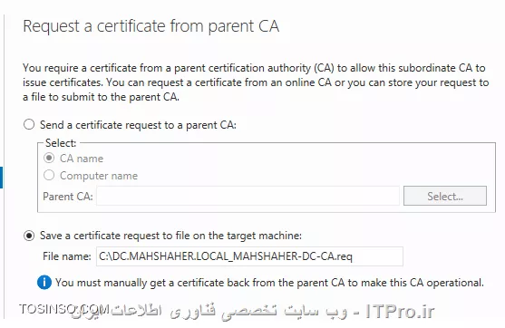 آموزش جامع PKI در مایکروسافت و Active Directory Certificate Services : قسمت دهم