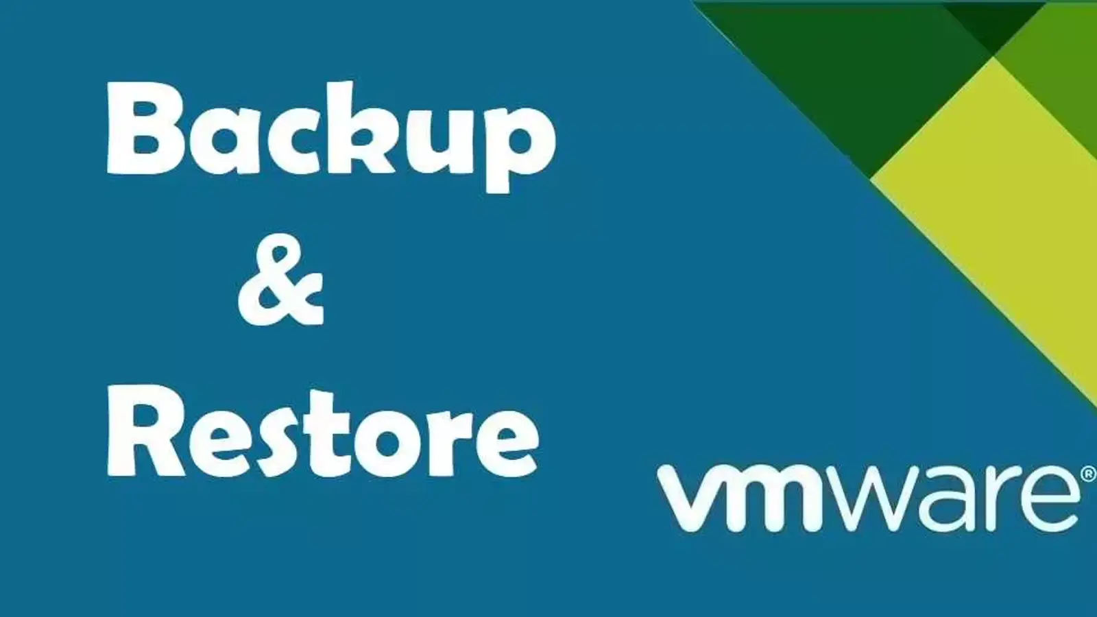 آموزش بکاپ گیری و بازگردانی تنظیمات VMware ESXi