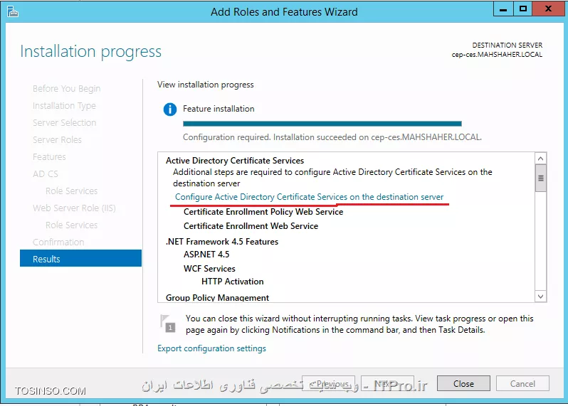 آموزش جامع PKI در مایکروسافت و Active Directory Certificate Services : قسمت پانزدهم ( پایانی )