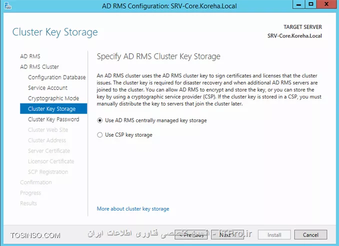 آموزش راه اندازی RMS یا Right Management Services در ویندوز سرور 2012