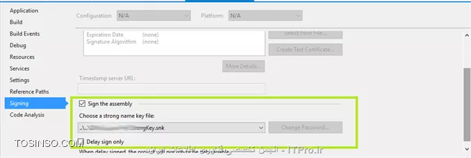 Signing Assemblies into DotNet