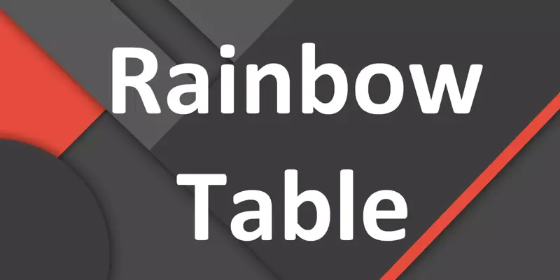 Rainbow Table چیست؟ معرفی کاربرد جدول رنگین کمان در کرک پسورد