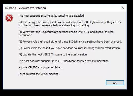 با سلام خدمت دوستان
نرم افزار VMware Workstation Pro روی سیستم من به این مشکل برخورده ، علت چی هست ؟ هر جی گشتم پیدا نکردم 
ویدوز 10 64بیت هست 
ممنون از شما||https://tosinso.com/files/get/4feabff5-0820-4634-8c68-24bfa050c403||