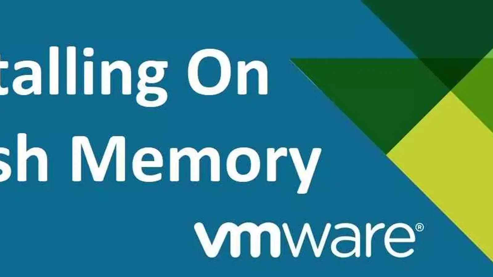 معرفی مزایا و معایب نصب ESXi روی فلش مموری به زبان ساده