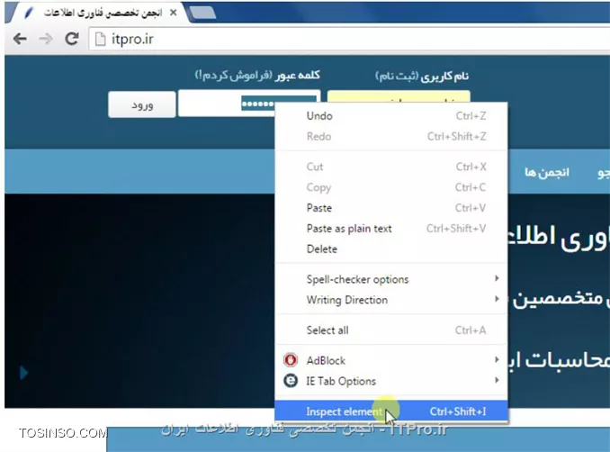 وب سایت توسینسو