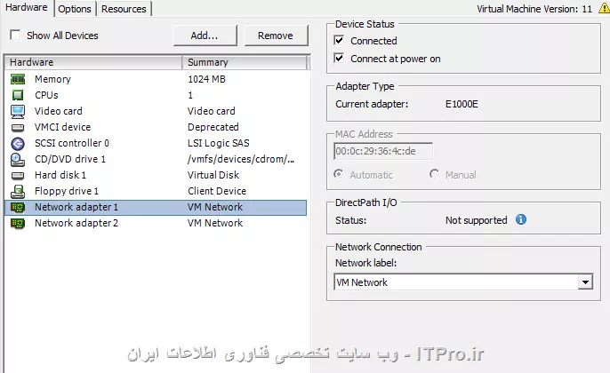 با تشکر از شما
من سوئیچ مجازی رو ایجاد کردم حالا تو تنظیمات کارت شبکه چطوری از سوئیچ مجازی استفاده کنم؟
||http://virtualization.tosinso.com/files/get/a0d0ef82-cc43-4cfd-8284-4b769d3eed7a||
||http://virtualization.tosinso.com/files/get/51cb6cfd-eca2-44ac-a51f-bb6d3d1765a4||