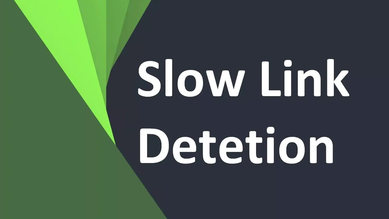 Slow Link Detetion چیست؟ کاربرد Slow Link Detection در GPO