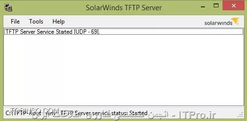 آموزش نصب TFTP سرور در ویندوز 