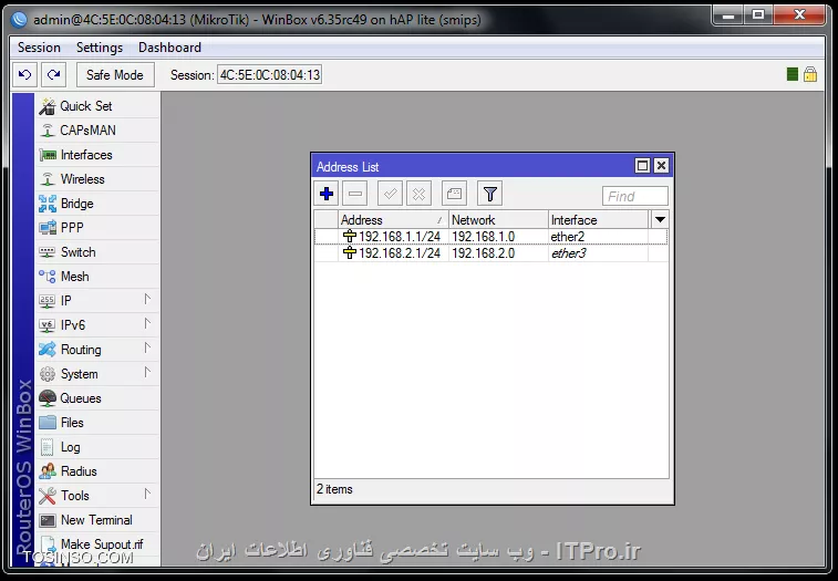 وب سایت توسینسو