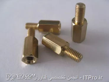 یه سری پیچ های برنجی هستند که مابین بدنه کیس و مادربورد قرار میگیرن یعنی مادر بورد شما روی اونا پیچ میشن کل مادر بورد رو باز کنید پیچ های برنجی رو چک کنید بعدش مجدد با کمال احترام مادر بورد رو پیچ کنید به همون پیچ ها و هیچ سیمی رو به خال خودش تو مادربورد رهاد نکنید.
||http://hardware.tosinso.com/files/get/5454ce59-d9ad-4874-a97e-24076fc987b3||
||http://hardware.tosinso.com/files/get/5fa57980-1bf0-47b2-922a-5ac7a945534f||