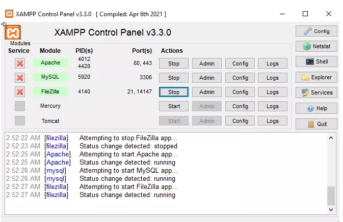 فعال سازی زمپ