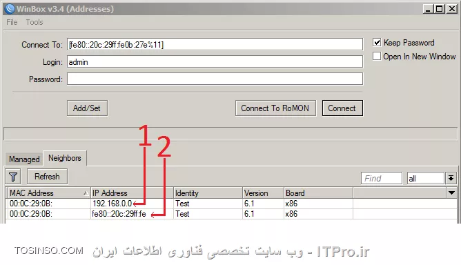 ممنون از راهنماییتون...

به قسمت address که وارد میشم آی پی ether1  رو میتونم تغییرو همون طور که توی شکل هم معلومه گزینه 1 رو میشه عوض کرد که من 192.168.0.0 ولی من میخواهم گزینه 2 رو عوض کنم ... راهی هست ؟؟ 
||http://network.tosinso.com/files/get/55289397-f163-428f-a971-0cfa4eb9187e||