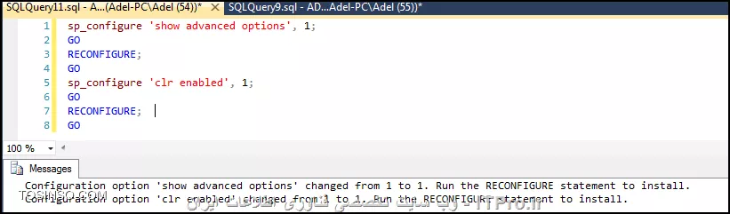 با سلام
همان طور که دوست عزیزمون راهنماییتون کردن در sql server 2016 مطابق راهنمای خود میکروسافت می تونید از جداولتون خروجی json بگیرید : 
این عکس و بنده از سایت خود مایکروسافت گرفتم :
<center>
||https://dba.tosinso.com/files/get/034552a8-8700-4936-9e81-88b1087689ed||
<center>
---------------------
اما برای نسخه های قبل از 2016 باید چیکار کرد :
استفاده از CLR : توابعی که به زبان های مبتنی بر دات نت نوشته میشن بعد به صورت اسمبلی به sql معرفی میشن
خوب برای تبدیل خروجی جداولتون به خروجی JSON :
سه تا اسمبلی باید توی sql ایجاد کنید با دسترسی Unrestricted : این نوع دسترسی دسترسی کامل است به گونه ایی که به این توابع دسترسی کامل به فایل ها و فولدرهای سرور خودتون هم می دید
ابتدا برای اینکه بتونید همچین اجازه ایی به خودتون بدین که اصلا همچین توابعی تعریف کنید ابتدا باید خاصیت TRUSTWORTHY پایگاه داده مربوطه on باشد همون طور که از معنی کلمه پیدا است با فعال کردن این گزینه بانک اطلاعاتی شما به صورت قابل اعتماد می تونه اسمبلی هایی رو به صورت Unrestricted تعریف کنه .
<center>
||https://dba.tosinso.com/files/get/d39626f2-cc93-4654-a927-ebaf552dbbd1||
<center>
بعد از اینکه TRUSTWORTHY رو فعال کردیم : بروی بانک اطلاعاتیمون راست کلیک می کنیم و در بخش Option از فغال شدن آن اطمینان حاصل می کنیم :
<center>
||https://dba.tosinso.com/files/get/cad6298e-40d3-4233-afc8-3e7609c0d5b5||
<center>
بعد از این کار باید clr_option که اجازه میده اسمبلی های ما به توابع .net دسترسی داشته باشن و فعال کنیم :
ابتدا یک کوئری جدید میسازیم و اجراش می کنیم :
<center>
||https://dba.tosinso.com/files/get/563a304b-eac7-4106-9ad3-f85663321074||
<center>
خوب حالا وقتش رسیده که سه تا اسمبلی رو به Sql سرورمون اضافه کنیم :
سپس فایل های DLL رو به ترتیب پایین اضافه می کنیم به بخش اسمبلی ها :
<center>
||https://dba.tosinso.com/files/get/f6a02f05-713c-469a-ae5b-1dd523848842||
<center>
این سه فایل از آخر همین پست قابل دانلود هستن .
خوب حالا هر سه فایل رو باید در بخش اسمبلی ثبت کنیم یا اصطلاحا Register کنیم :
برای این کار طبق تصاویر پایین مراحل رو پیش میریم :
<center>
||https://dba.tosinso.com/files/get/ec6d45fd-7d77-4172-95b5-ca989667878e||
<center>
بعد از پنجره ی ظاهر شده بروی Browse کلیک کرده و آدرس فایل DLL رو بهش می دیم :
<center>
||https://dba.tosinso.com/files/get/550d220a-9cbd-42fb-bbd7-38bc94608f8d||
<center>
در اخر قبل از اینکه بروی ok کلیک کنیم باید Permission رو بروی Unrestricted بزاریم :
<center>
||https://dba.tosinso.com/files/get/08a18a7d-848c-4e4a-ad4d-72c3087ff265||
<center>
خوب سه تا فایل DLL رو به همون ترتیبی که در عکس واستون مشخص کردم در بخش اسمبلی تعریف می کنید :
<center>
||https://dba.tosinso.com/files/get/f1ef830f-8db3-40c2-8e6f-8e606e502ece||
<center>
خوب حالا پس از اضافه کردن سه اسمبلی باید از تابعی که داخل اون برای تبدیل خروجی جداول SQL به Json استفاده کنیم :
اسم اسمبلی هست : JSON.SQL
اسم کلاسمون هست : StoredProceduresAndFunctions
اسم فانکشن یا تابع ما هست : xf_JSON_Query
به سه تا پارامتر بالا جهت استفاده از اسمبلی نیاز داریم :
خوب حالا باید یک فانکشن توی Sql ایجاد کنیم و بگیم که از اسمبلی با نام فلان و کلاس فلان و تابع فلان استفاده کن :
<center>
||https://dba.tosinso.com/files/get/94150bcd-db98-4ca0-b8c3-321dc1a2c5e1||
<center>
خوب همون طور که میبینید پارامتر اول این تابع دستور SQL ی هست که قرار خروجی اون دستور تبدیل به JSON بشه و پارامتر دوم هم تعیین کننده ی این است که در پارامتر اول از تک کوت یا دابل کوت استفاده کردیم که باید 0 باشه .
<center>
||https://dba.tosinso.com/files/get/a6f04bfc-551a-415b-a845-e63876a2fc61||
<center>
خوب حالا باید تابعمون و تستش کنیم :
اینم نتیجه ی نهایی :
<center>
||https://dba.tosinso.com/files/get/e5afc3b6-1cb0-4fd6-b136-df24062e25f7||
<center>
اطلاعات جدلمون این بوده که خروجی JSon ش شده این :
<center>
||https://dba.tosinso.com/files/get/cfde8873-82e6-4abf-bbfd-c3c528b9cb37||
<center>
|دانلود فایل های DLL مورد نیاز::https://www.mediafire.com/?p8s1cc41mrm3yxc|