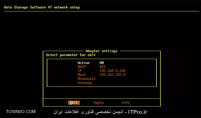 آموزش گام به گام نصب و راه اندازی Open-E شبیه ساز SAN Storage