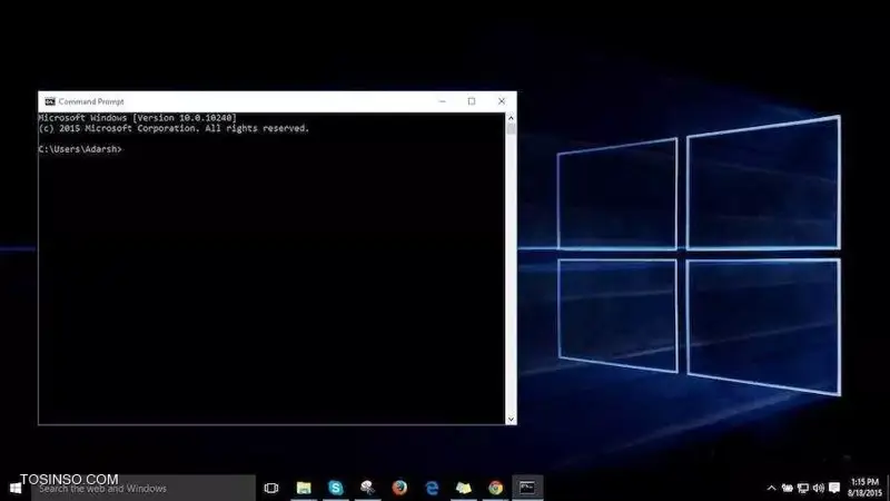 آموزش رفع مشکل بسته شدن خودکار CMD به محض اجرا