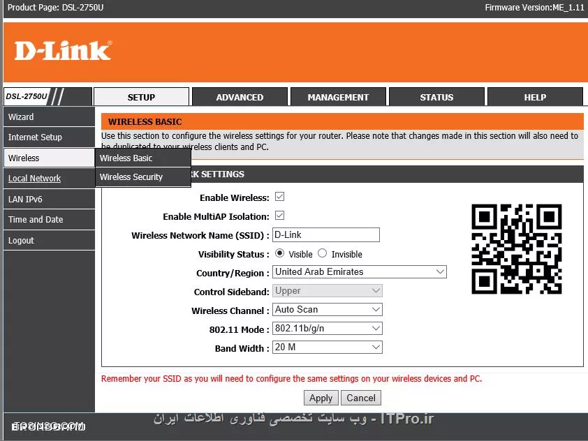 D-Link 2750u multipleAP