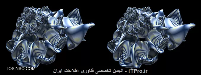 مشاهده تصویر سه بعدی