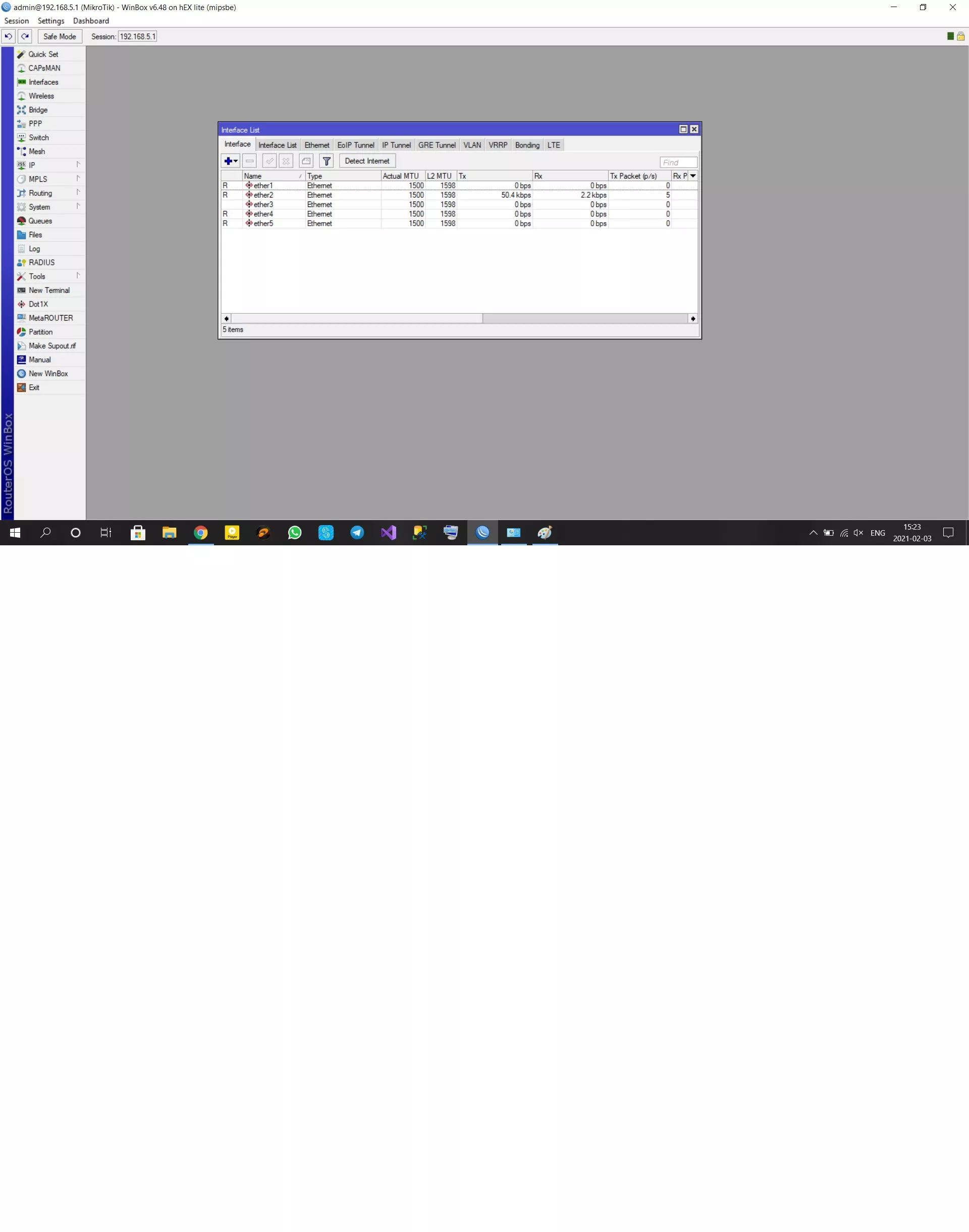 interface