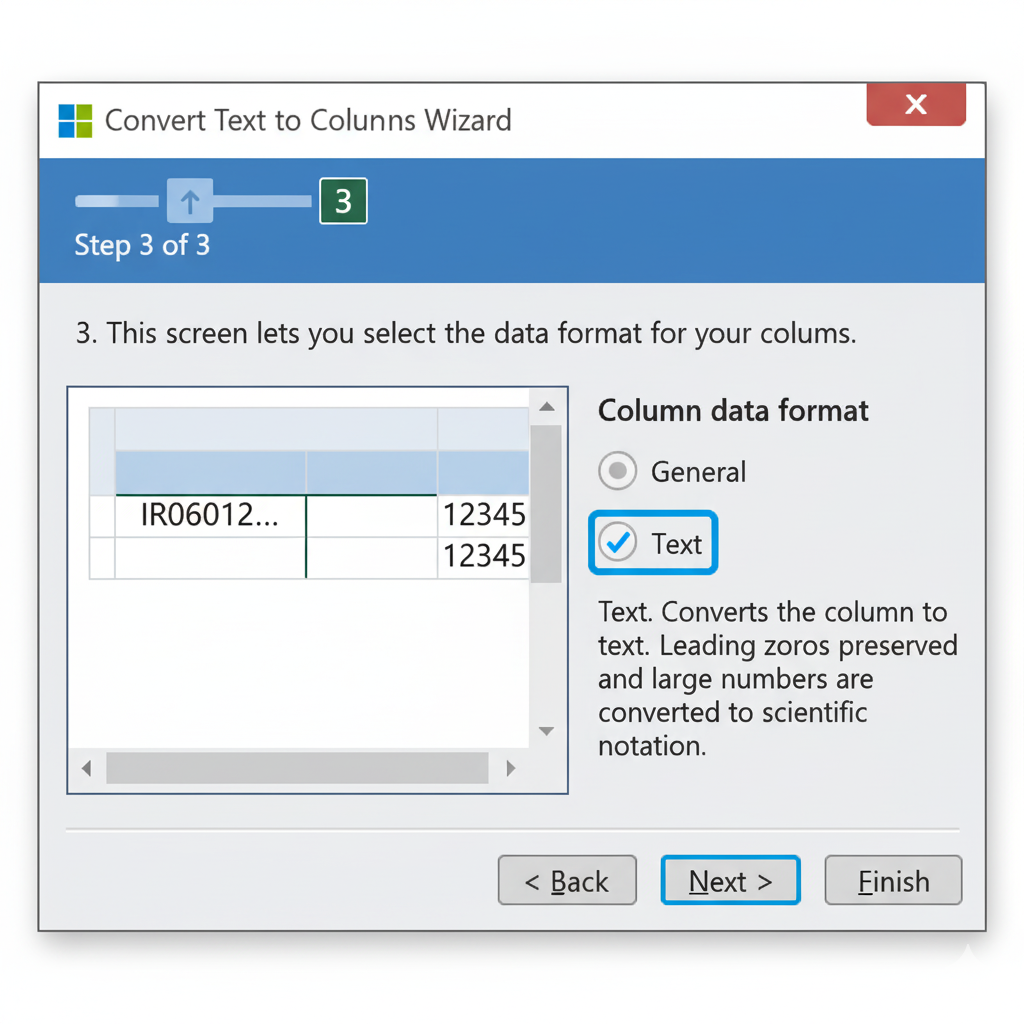 شماره شبا در اکسل