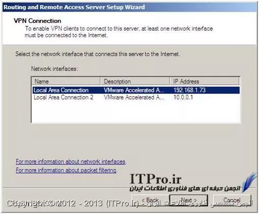 راه اندازی سرویس VPN SSTP