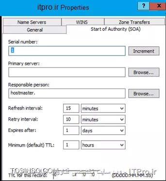 اموزش سرویس DNS مایکروسافت 