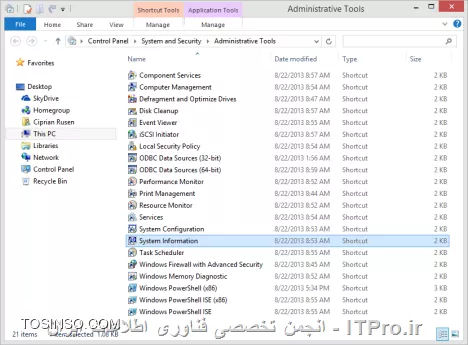 وب سایت توسینسو