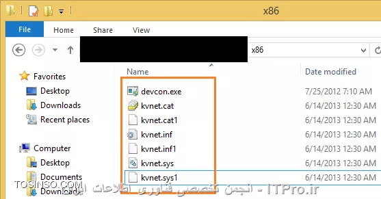 با سلام من میخوام یه درایور نصب کنم که درایور شامل چند فایل هستش یه فایل Sys و یه فایل Cat و یه فایل Inf کنار این فایلها یه فایل اجرایی DevCon وجود داره وقتی روش کلیک میکنم درایور نصب نمیشه دقیقاً نمیدونم باید چیکار کنم !؟ آیا کسی با این DevCon آشنایی داره ؟ چجوری باید اونو نصب کنم ؟ 
||http://tosinso.com/files/get/5bb99bda-5284-486a-ab87-074259829c71||
خواهشاً کمک کنید ممنون