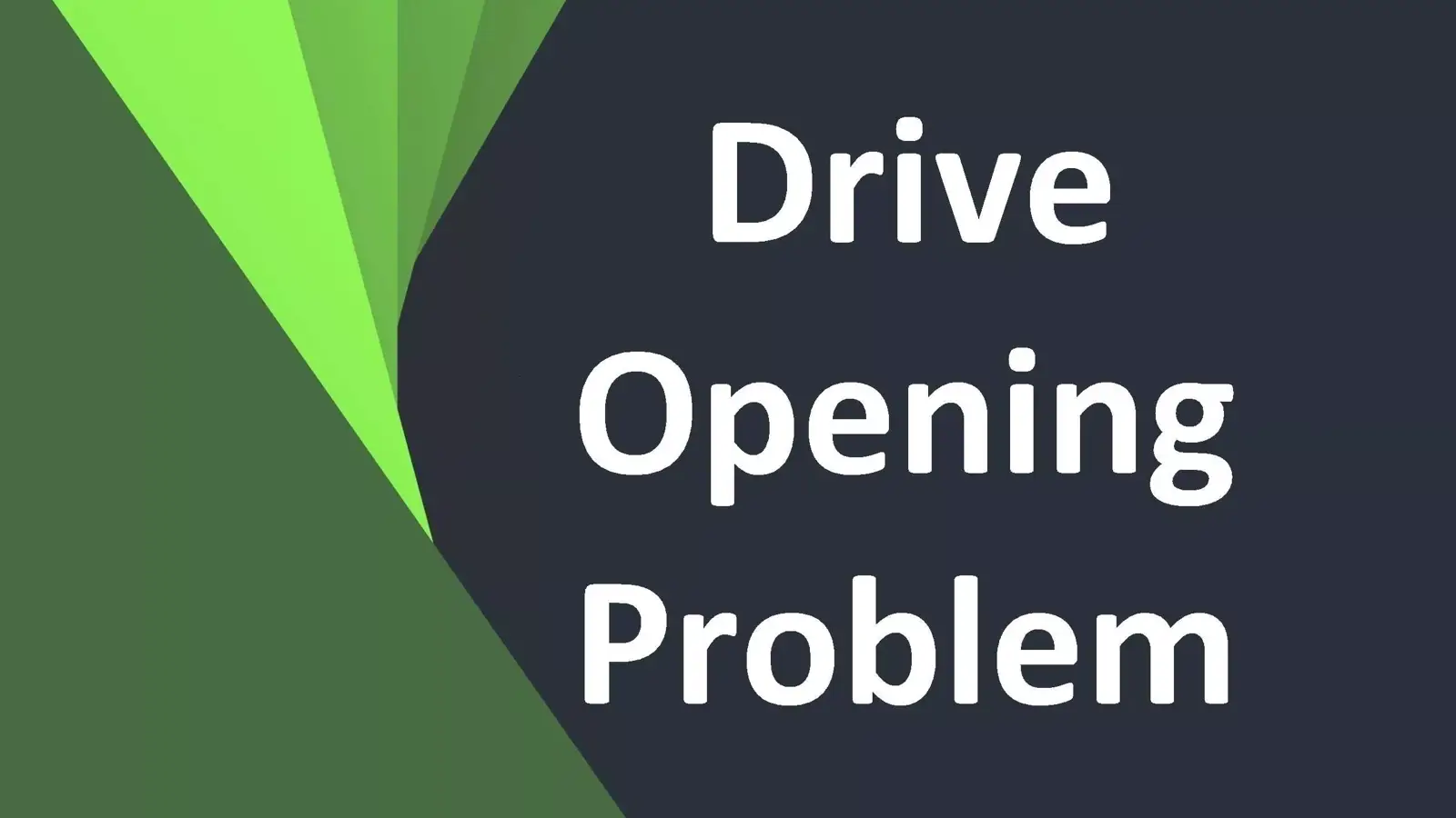 آموزش 6 روش حل مشکل باز نشدن درایو ویندوز 