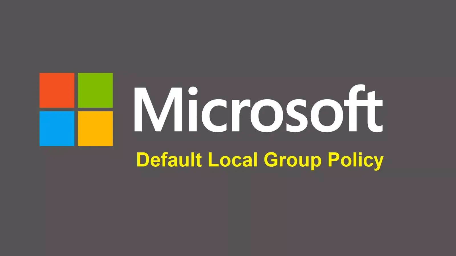 آموزش بازگردانی تنظیمات پیشفرض گروپ پالیسی (Gpedit) ویندوز