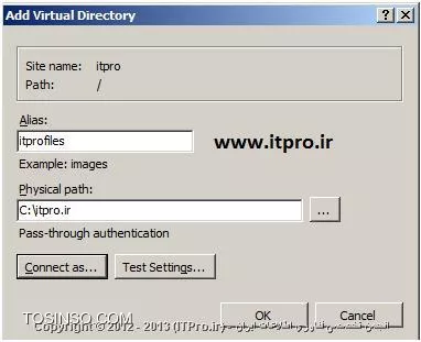 Virtual Directory در IIS
