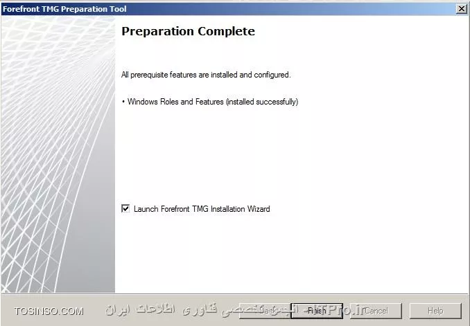 آموزش تصویری نصب و راه اندازی TMG 2010 بر روی سرور 2008