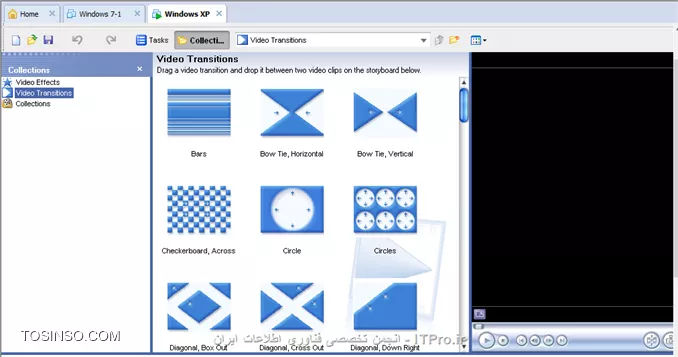 فرهاد جان من یه فکری از قدیم به نظرم رسید تستش کن شاید تو هم خوشت بیاد ، اگه یادت باشه که در windows XP (خدابیامرز) یه امکانی بانام windows movie maker  وجود داشت که راحت از از هر نرم افزاری میشد ازش برای ارائه هم استفاده کرد میتونستی از قابلیت import pictures استفاده کنی و اسلایدها رو به صورت تصویر و استفاده از افکتهای تصویر ی که در اختیار میگزاره با هر نوع و مدت زمانی که میخوای روی اون صحبت کنی  براش تایم بندی کنی و اینکه قابلیت play/pause رو هم به خوبی در اختیارت قرار میده اینطوری موقع سخن رانی بحثت فکر میکنم راحت تر باشی البته میتونی از نرم افزار یولید هم استفاده کنی که یه جورایی با کیفیت تر و با افکتهای بیشتری بوده البته اون هم کارایی خوب رو فقط در XP داره چون لپ تاب خودت هم هست میتونی از  ویرچوآل راحت استفاده کنی. 
||http://icdl.tosinso.com/files/get/5e9daed6-a0a9-4f43-a1a4-305d70893345||