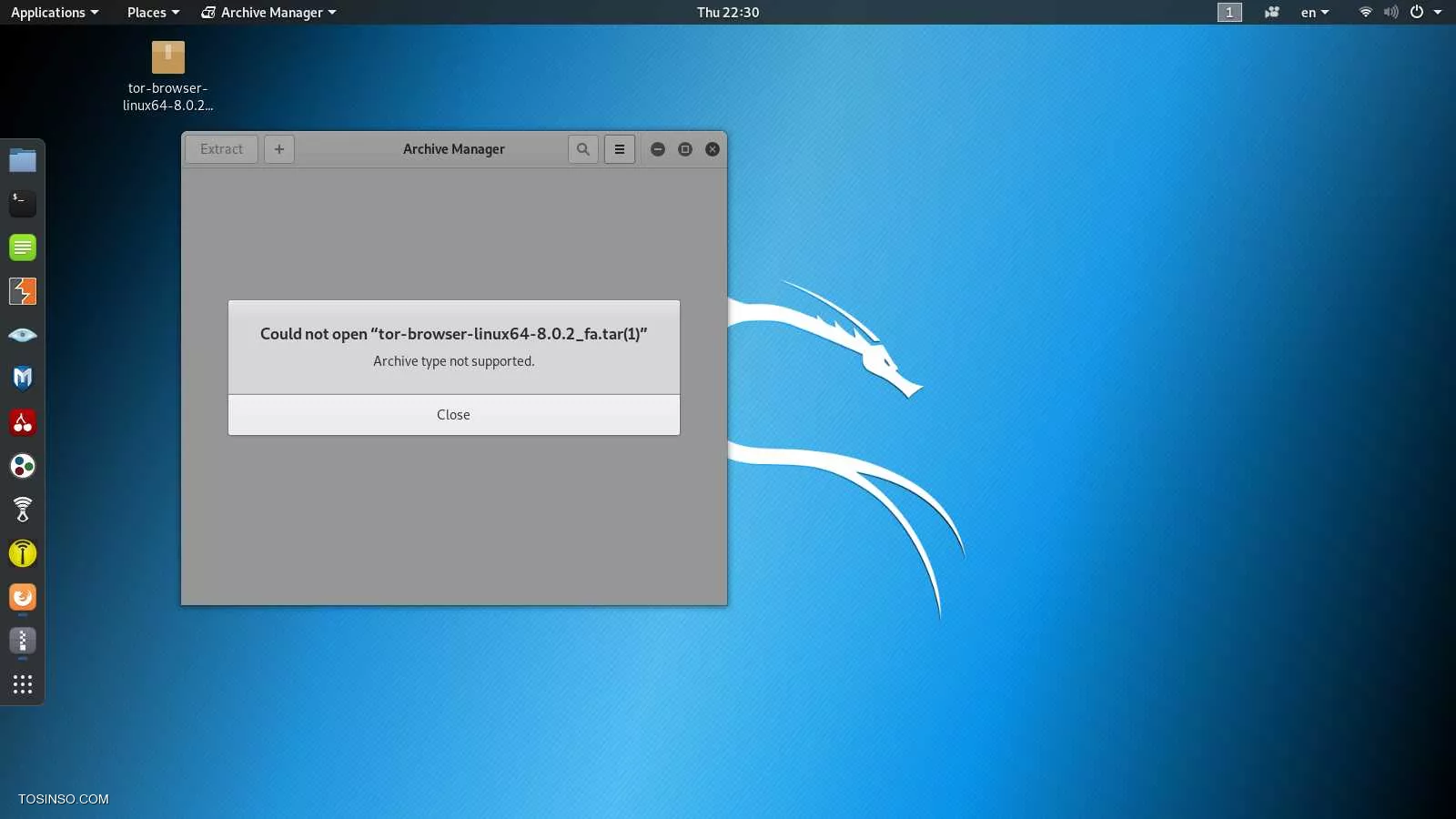 مشکل درنصب مرورگر تور